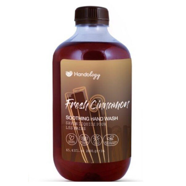 مایع دستشویی هندولوژی مدل Fresh Cinnamon حجم 2000 میلی‌ لیتر