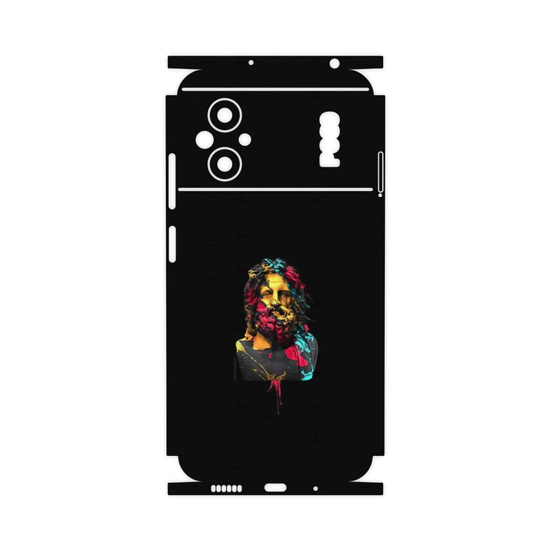 برچسب پوششی ماهوت مدل Painted Sculpture Digital Art-FullSkin مناسب برای گوشی موبایل شیائومی Poco M5