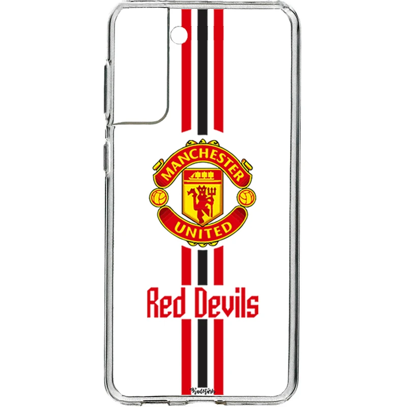 کاور طرح منچستریونایتد مناسب برای گوشی موبایل سامسونگ Galaxy S21 Plus