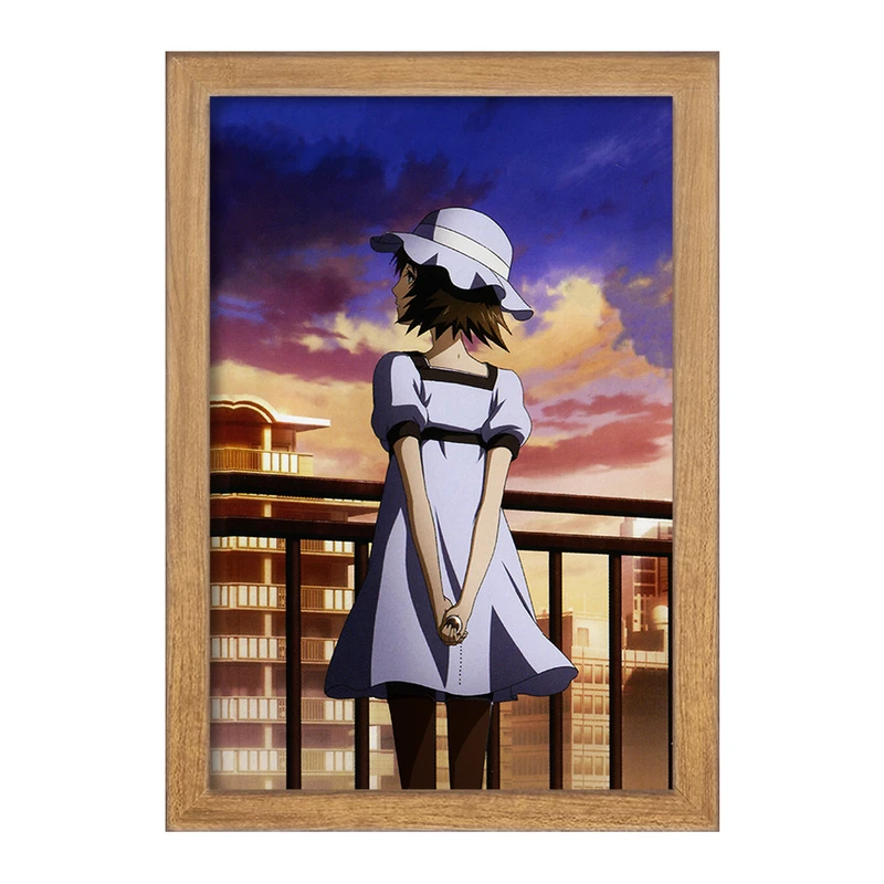 تابلو خندالو مدل مایوری انیمه اشتاینز گیت  کد 17503