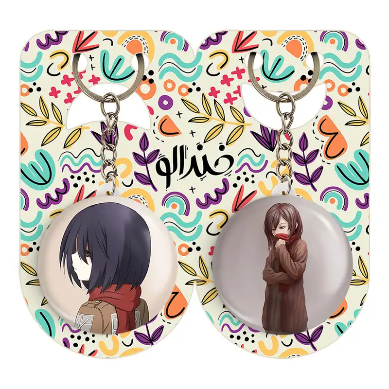 جاکلیدی خندالو مدل میکاسا اکرمن انیمه اوماروچان کد 1851818515 مجموعه 2 عددی