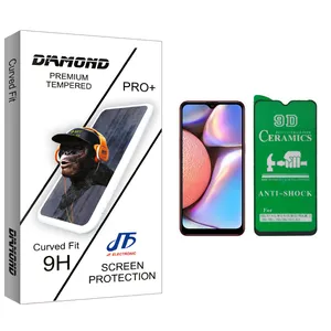 JF Diamond glass Screen Protector For Samsung سامسونگ A10 /A10s / M10 / M10s