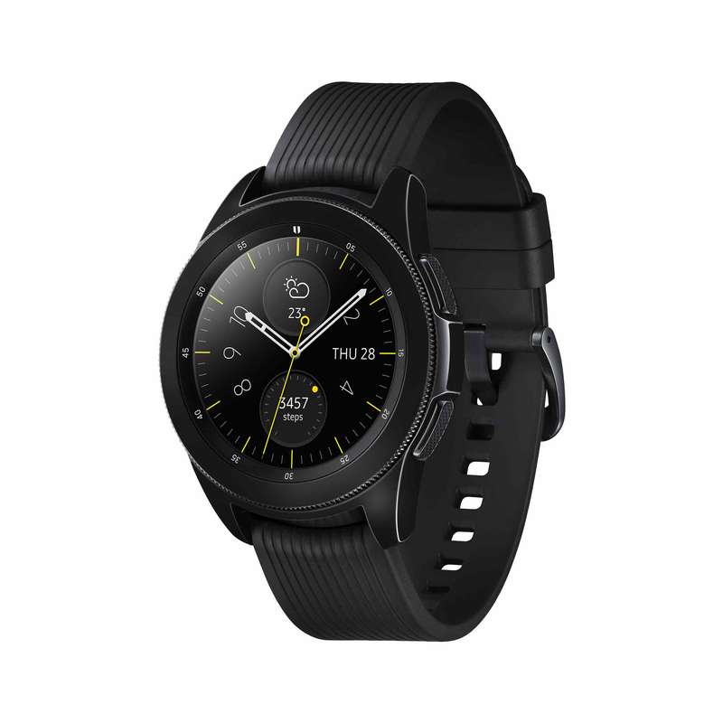 برچسب ماهوت طرح Matte-Black مناسب برای ساعت هوشمند سامسونگ Galaxy Watch 42mm