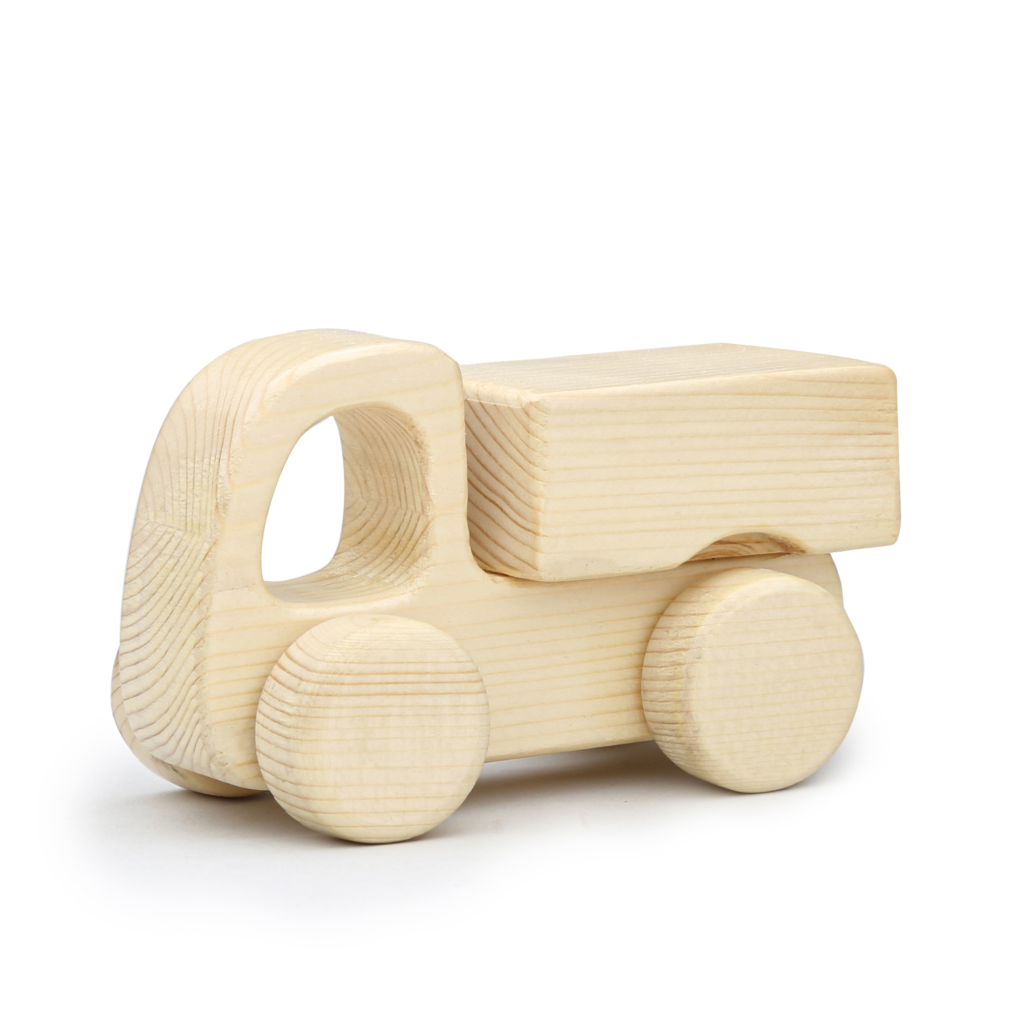 اسباب بازی چوبی مدل کامیون کد 43017