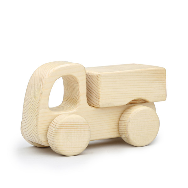 اسباب بازی چوبی مدل کامیون کد 43017