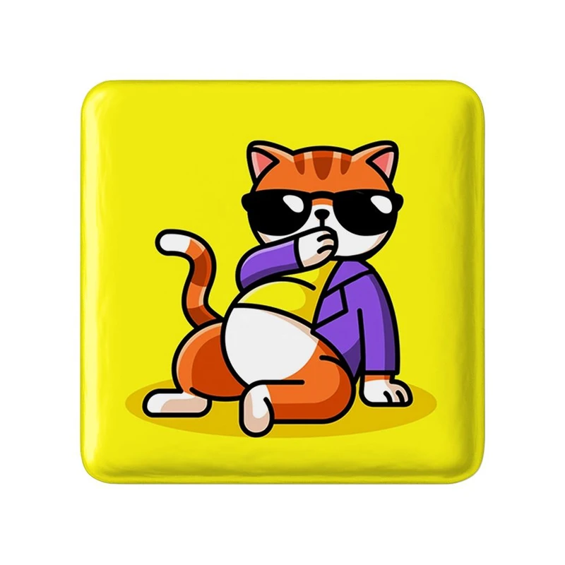 مگنت خندالو مدل حیوانات بامزه گربه کد 28366