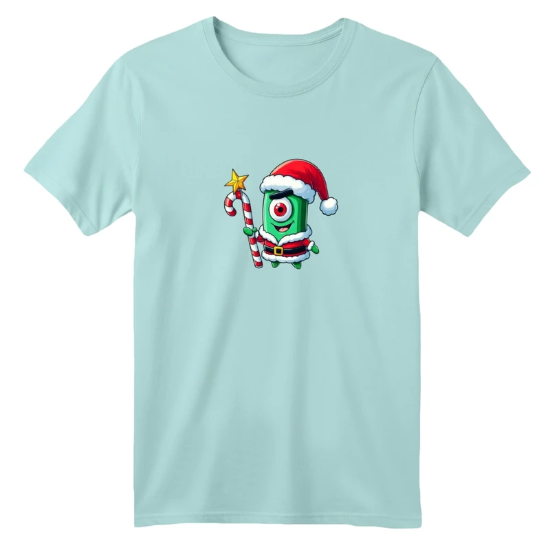 تی شرت آستین کوتاه بچگانه مدل کریسمسی کد02  