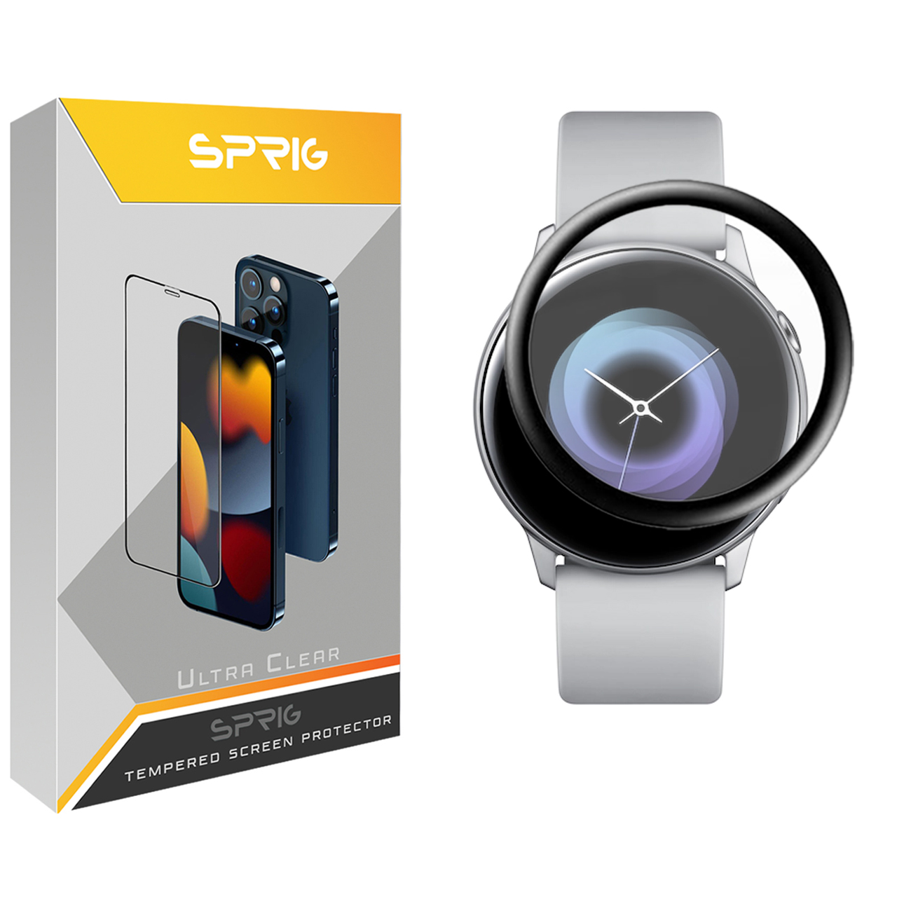 نقد و بررسی محافظ صفحه نمایش نانو اسپریگ مدل SPG مناسب برای ساعت هوشمند سامسونگ Galaxy Watch Active 40mm توسط خریداران