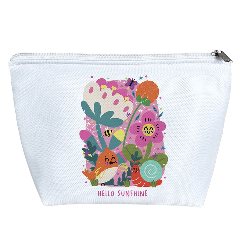 کیف لوازم آرایش دخترانه خندالو مدل Hello Sunshine کد H1277