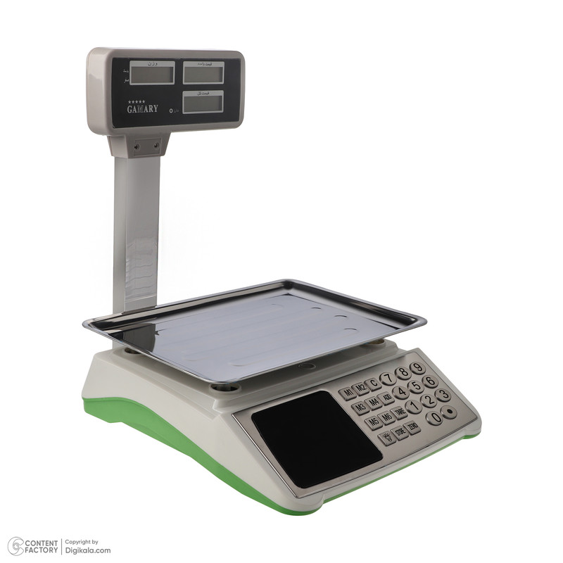 ترازو فروشگاهی مدل 50kg/5g 6digit plus