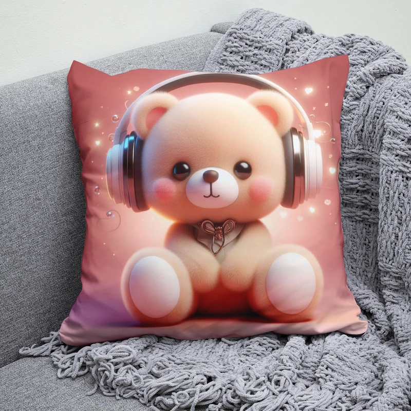 کوسن پاد آفرین مدل خرس عروسکی کیوت و فانتزی B972