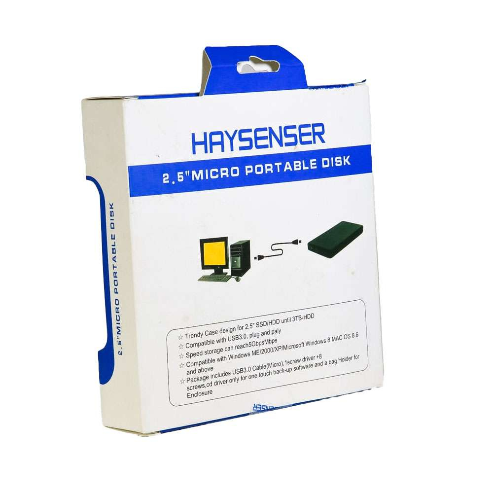 قاب هارد اکسترنال 2.5 اینچی هایسنسر مدل USB3