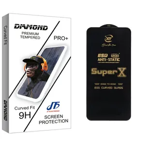 محافظ صفحه نمایش جی اف مدل Diamond Supx_Ant مناسب برای گوشی موبایل ریلمی A93 5G