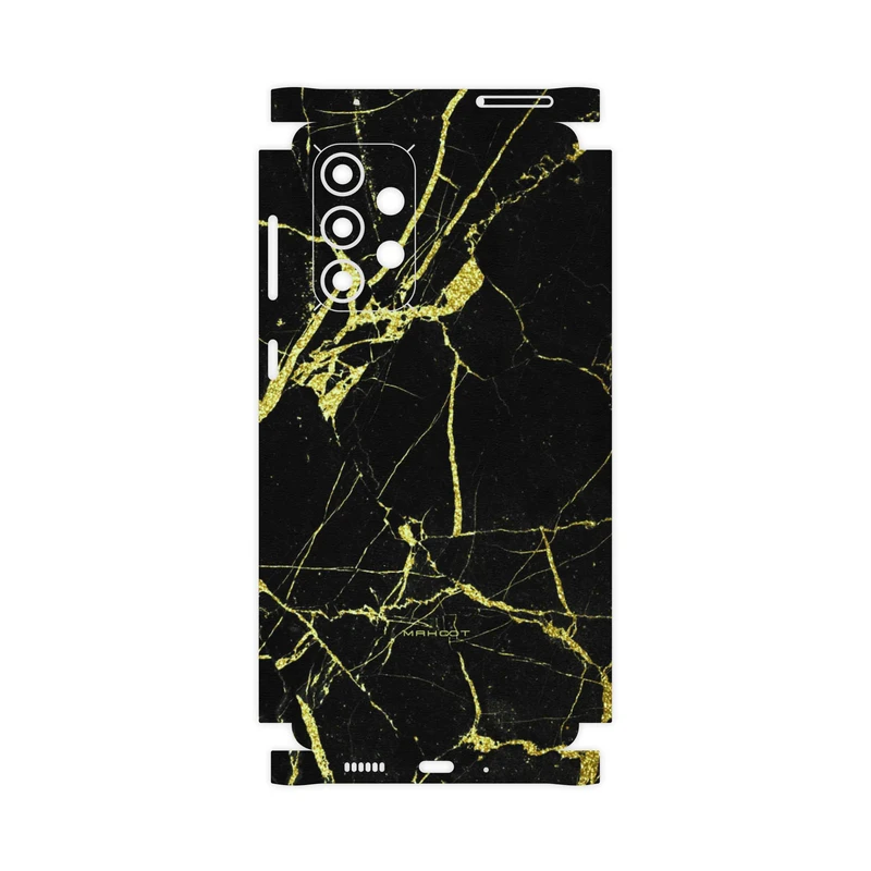 برچسب پوششی ماهوت مدل Graphite-Gold-Marble-FullSkin مناسب برای گوشی موبایل سامسونگ Galaxy A33 5G