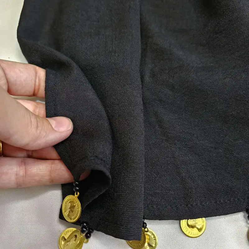 شال زنانه مدل سکه دوزی