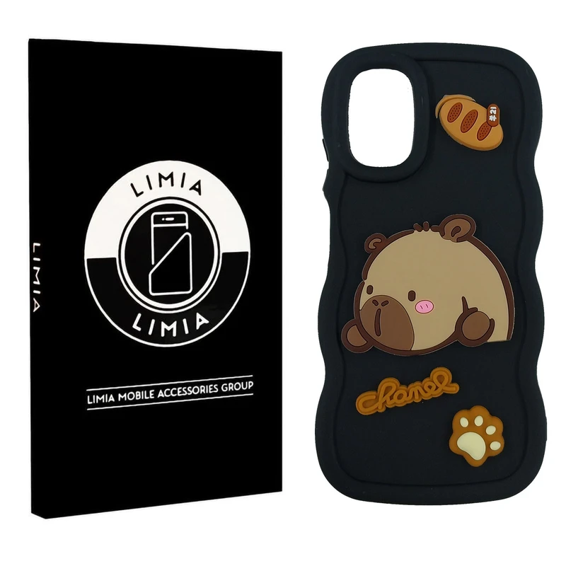 کاور لیمیا مدل عروسکی برجسته مناسب برای گوشی موبایل سامسونگ Galaxy A06