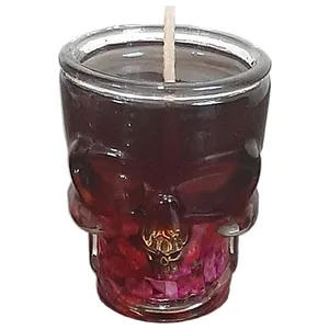 شمع لیوانی مدل ژله اي کد h29