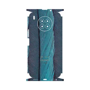 MAHOOT Turquoise feathers-FullSkin Cover Sticker for Huawei Nova 8i