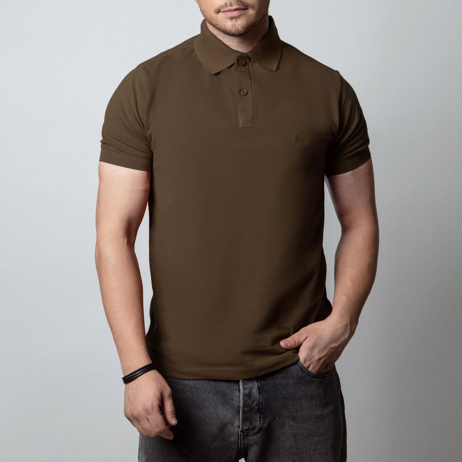 پولوشرت آستین کوتاه مردانه باینت مدل 370-46 -  - 1