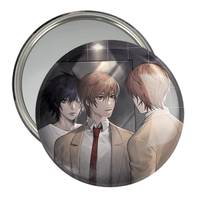 آینه جیبی خندالو مدل لایت انیمه دفترچه مرگ Death Note  کد 15770