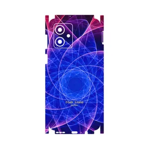 MAHOOT Mathematical Geometric Shape 9-FullSkin Cover Sticker for Motorola Moto G54