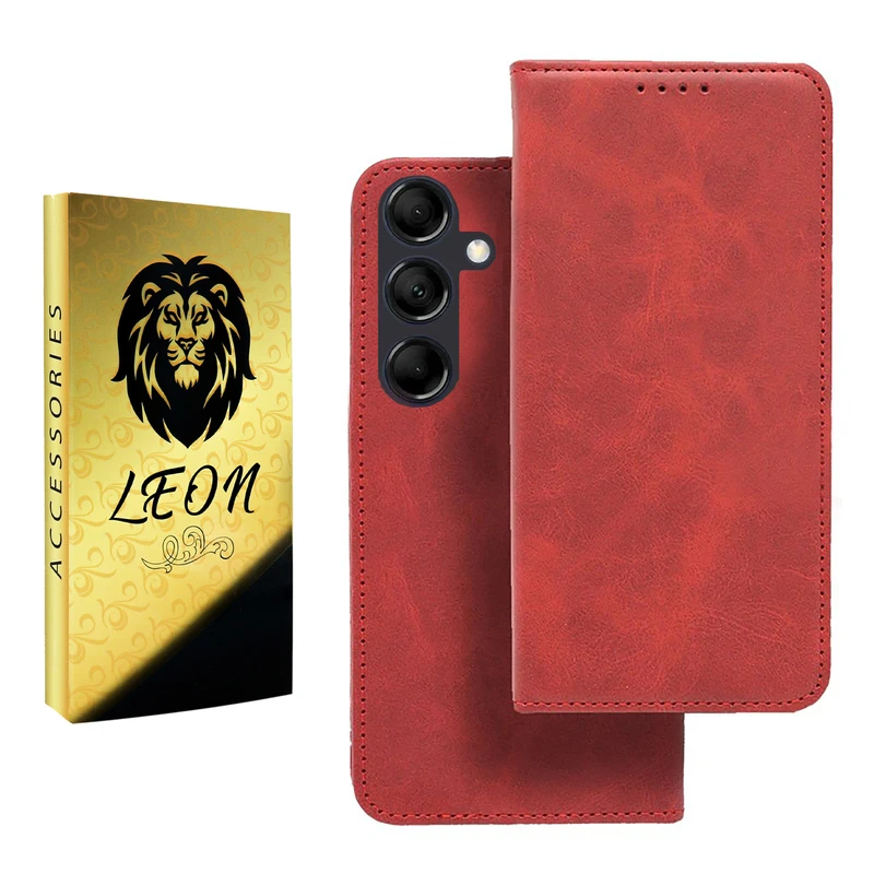 کیف کلاسوری لئون مدل Spork Yo مناسب برای گوشی موبایل سامسونگ Galaxy A17