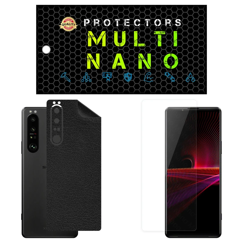 محافظ صفحه نمایش مولتی نانو مدل X-SFL مناسب برای گوشی موبایل سونی Xperia 1 III به همراه برچسب پوششی