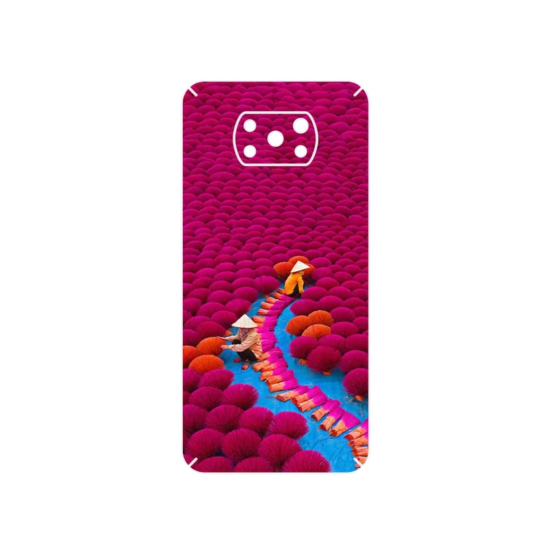 برچسب پوششی ماهوت مدل Vietnam Incense Wood Farms مناسب برای گوشی موبایل شیائومی Poco X3 Pro