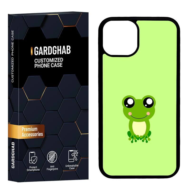 کاور گارد قاب مدل پشت گلس فانتزی مناسب برای گوشی موبایل اپل iPhone 13 