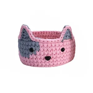  سبد قلاب بافی تریکو مدل روباه کد 42