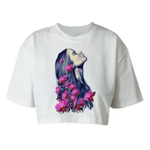 کراپ‌تاپ آستین کوتاه زنانه کد  s 91