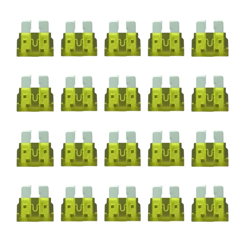 فیوز 2 پایه خودرو بوف مدل FLOSSER مجموعه 20عددی