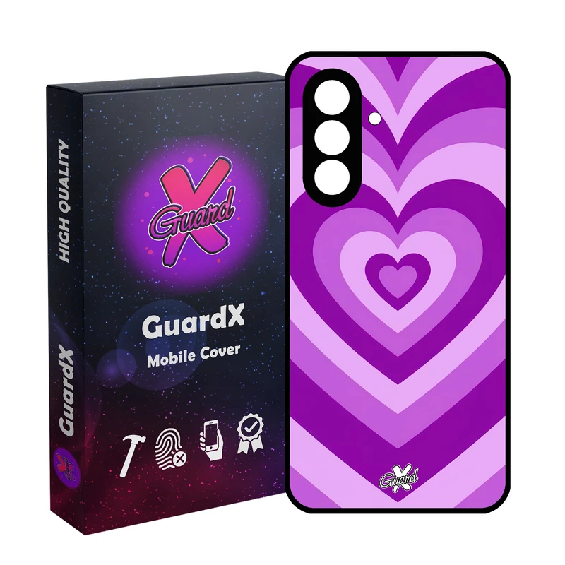 کاور گارد ایکس طرح قلب مدل 10474 مناسب برای گوشی موبایل سامسونگ Galaxy S24 FE