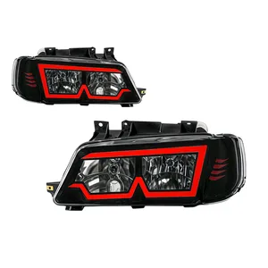 چراغ جلو خودرو مدل NK24-REM مناسب برای پژو 405 بسته 2 عددی