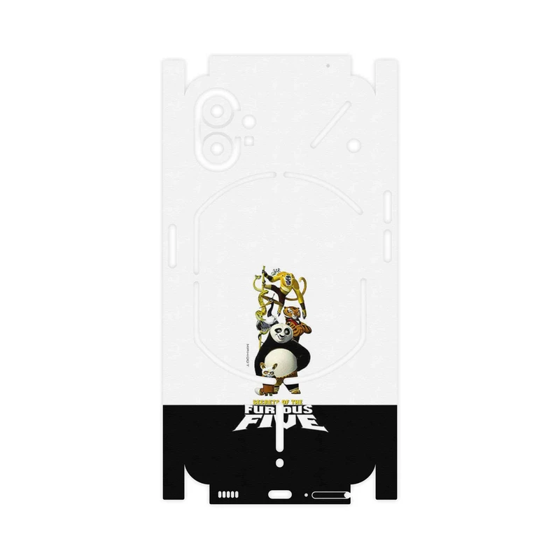 برچسب پوششی ماهوت مدل Kung Fu Panda-FullSkin مناسب برای گوشی موبایل ناتینگ Phone 1