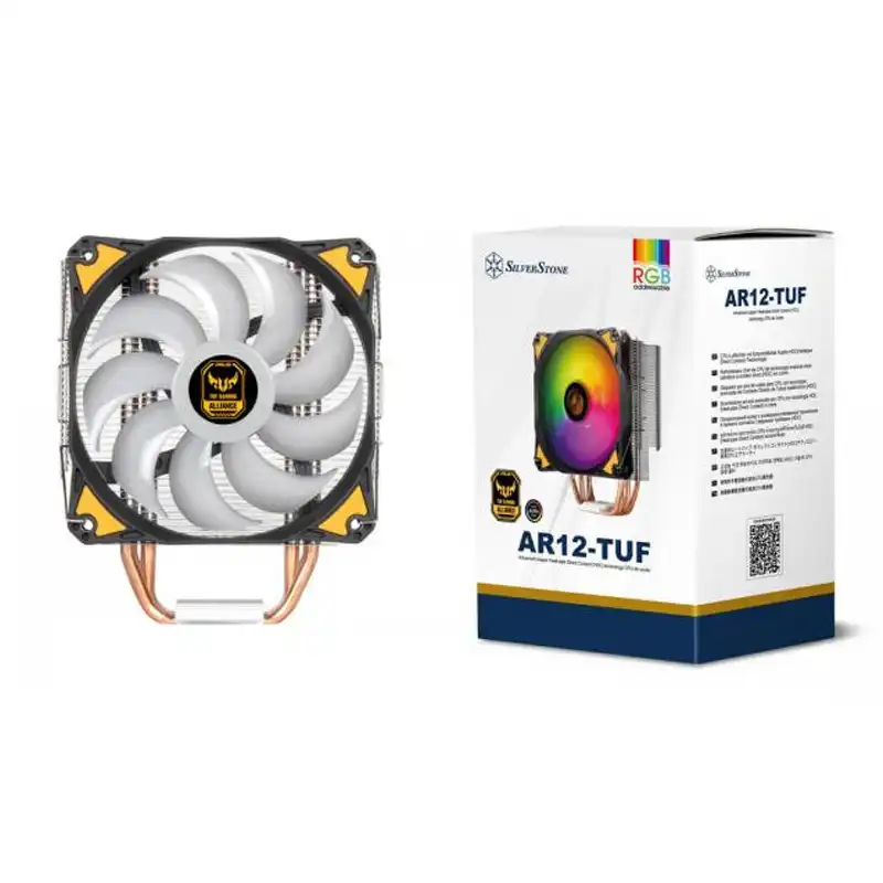 خنک کننده پردازنده سیلوراستون مدل AR12 TUF