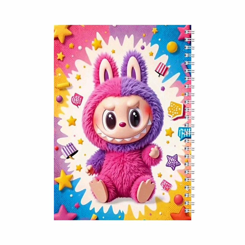 دفتر نقاشی 50 برگ مدل لبوبو کد labubu 4