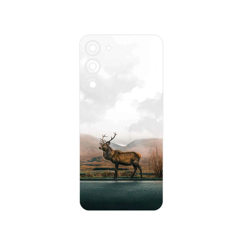 برچسب پوششی ماهوت مدل Horned_Deer مناسب برای گوشی موبایل سامسونگ Galaxy S23 Plus