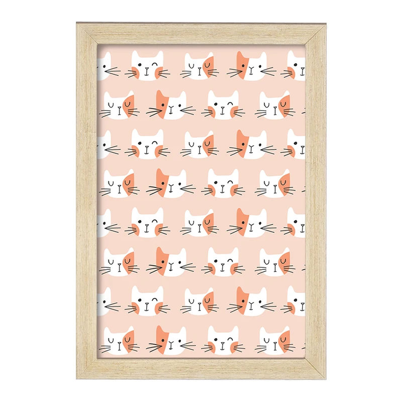 تابلو خندالو مدل گربه Cat  کد 23312