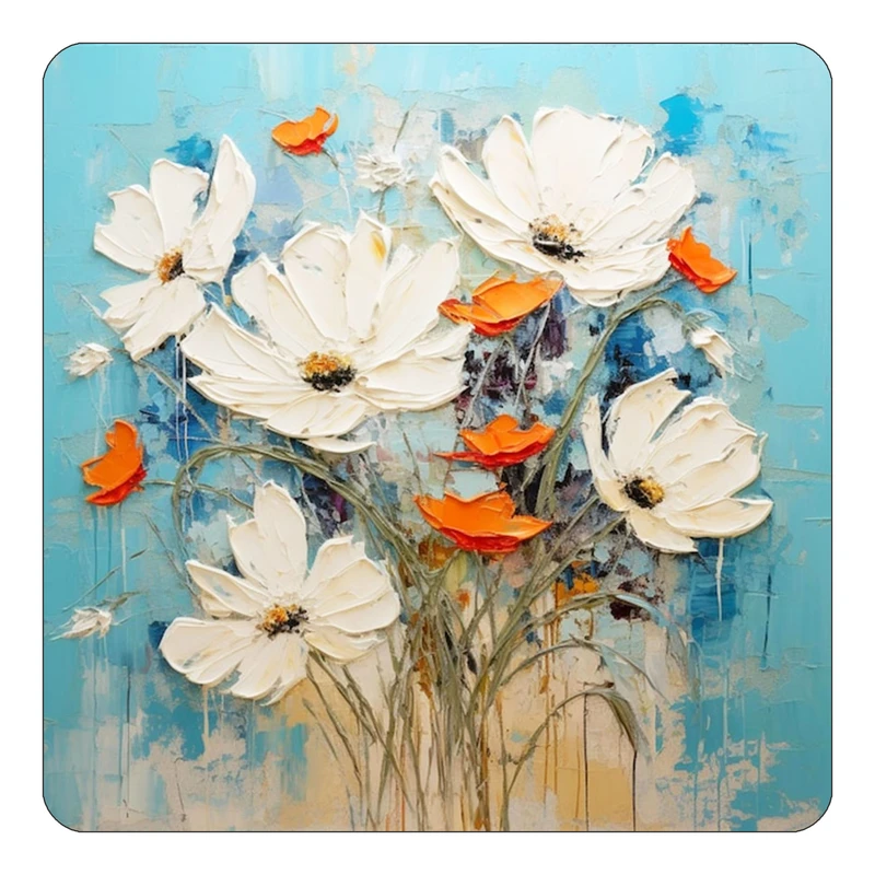 مگنت کاکتی طرح نقاشی رنگ روغن مدل mp73360