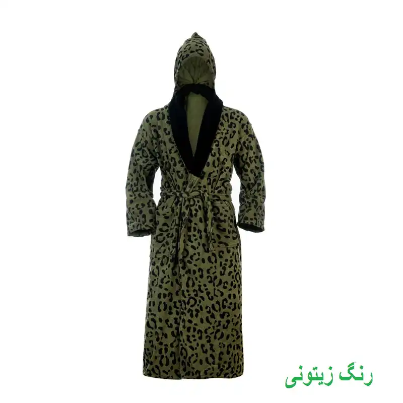 حوله پالتویی الماس مدل leopard سایز 125