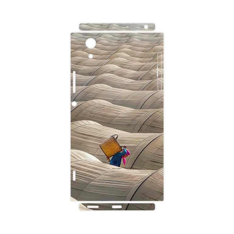 برچسب پوششی ماهوت مدل Strawberry Greenhouses-FullSkin مناسب برای گوشی موبایل سونی Xperia XA1