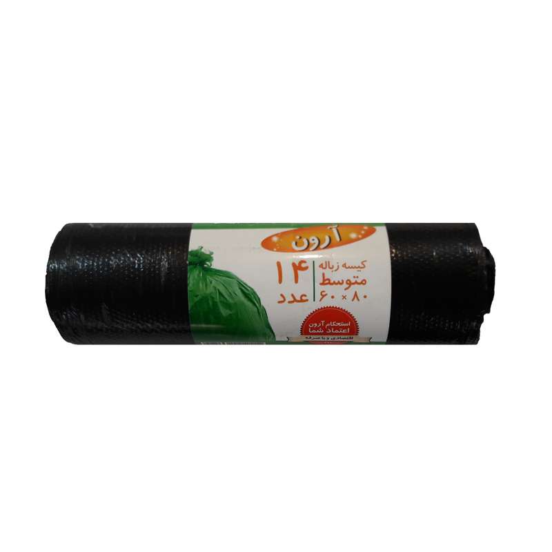 کیسه زباله آرون مدل AG-6080 رول 14 عددی