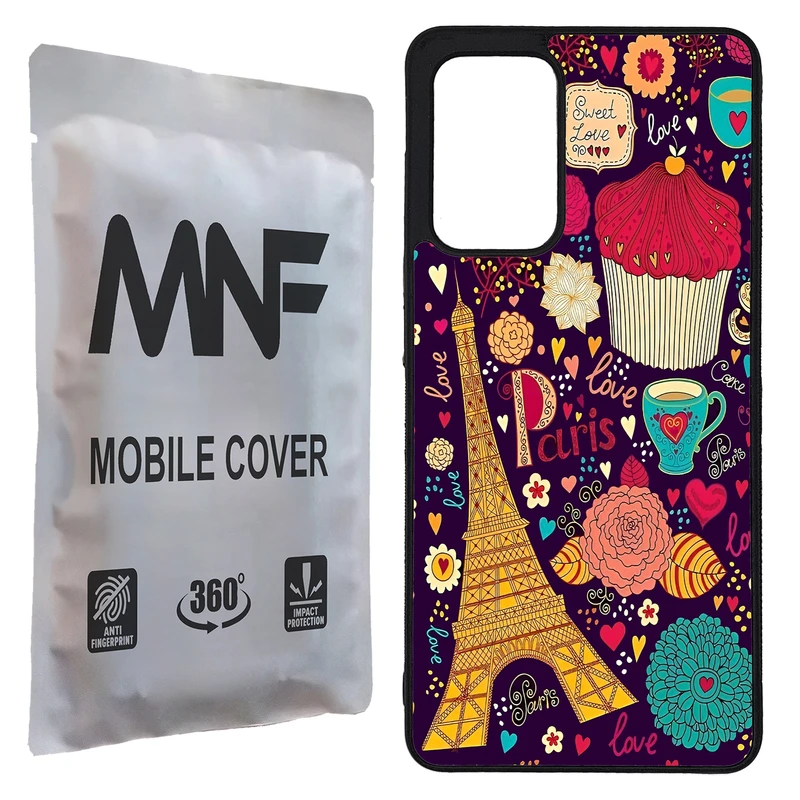 کاور ام ان اف طرح Love Paris کد P-069 مناسب برای گوشی موبایل سامسونگ Galaxy A72 / A72 5G