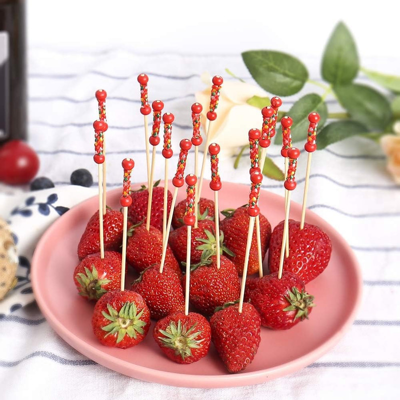 خلال تزیین غذا مدل مهره و بافت کد a01 بسته 100 عددی