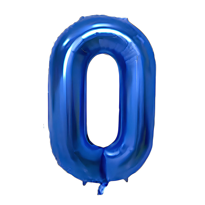 بادکنک فویلی مدل عدد 0 کد KP-01