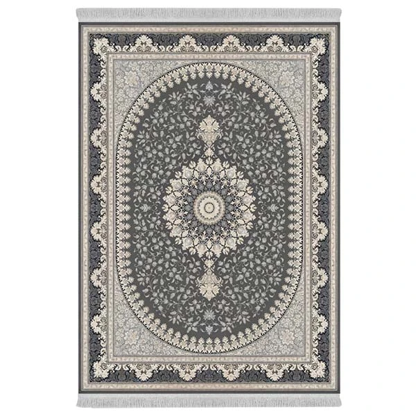 فرش پارچه‌ای دفه مدل فرشینه هازان مخمل طرح فانتزی کد 3013