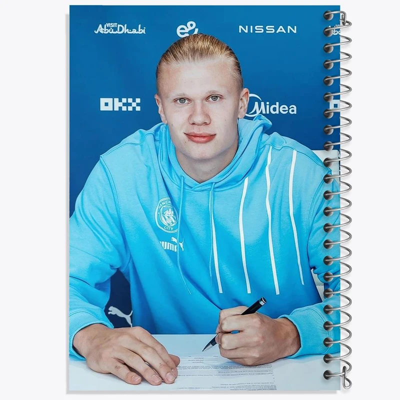 دفتر لیست خرید 50 برگ خندالو طرح ارلینگ هالند Erling Haaland کد 28614