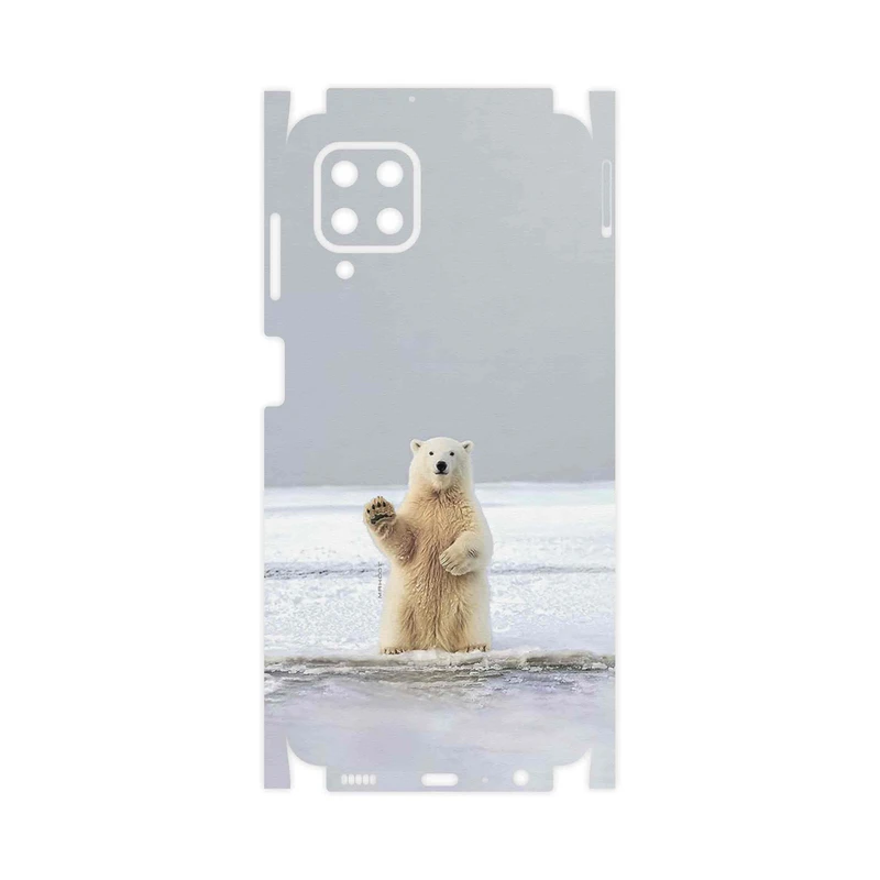 برچسب پوششی ماهوت مدل Polar_bear-FullSkin مناسب برای گوشی موبایل سامسونگ Galaxy F22