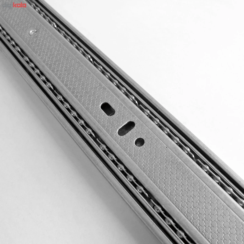 عکس شماره 2 : ریل کشو بارش مدل 25 سایز 25 سانتی متر بسته 2 عددی